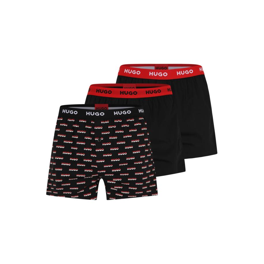 Hugo Boss HUGO Boxershorts rood / zwart / wit -