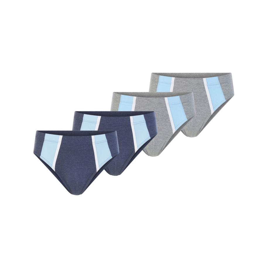 jan vanderstorm Jan Vanderstorm Slip Kadewin blauw / donkerblauw / grijs -