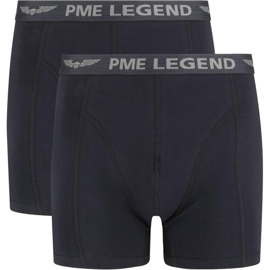 PME Legend Boxershorts 2-Pack Uni Zwart Zwart