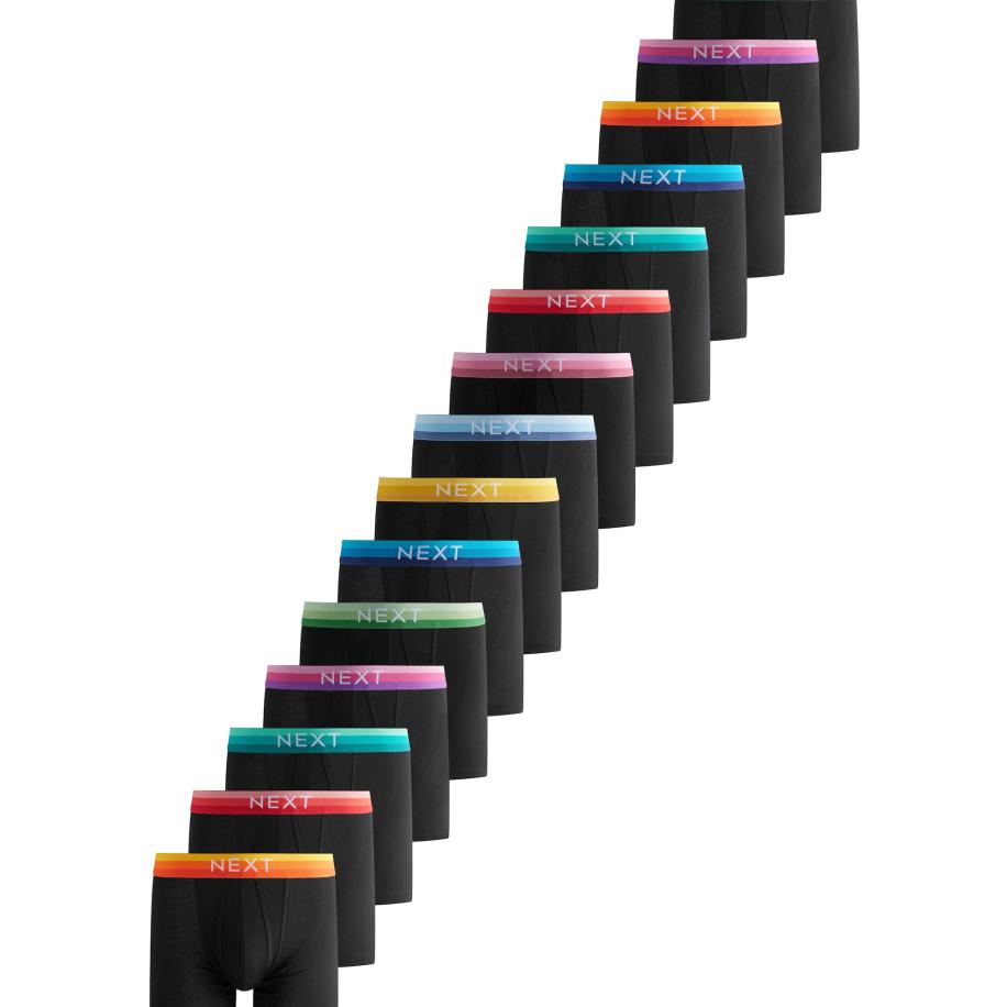 Next Next Boxershorts geel / petrol / oranje / zwart -