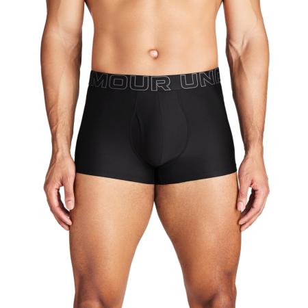 Boxerjock® Herenondergoed Under Armour Performance Tech™ - 8 cm - Set van 3 Zwart / Zwart / Castlerock M