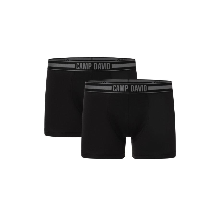 Camp David CAMP DAVID Boxershorts lichtgrijs / zwart -