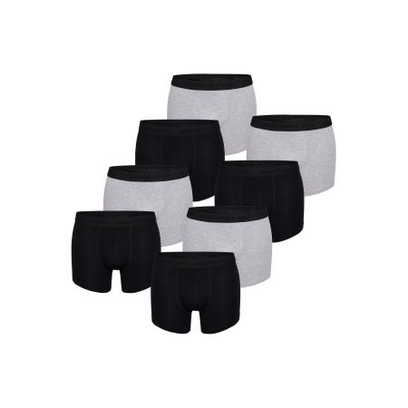 MG-1 MG-1 Boxershorts grijs gemêleerd / zwart