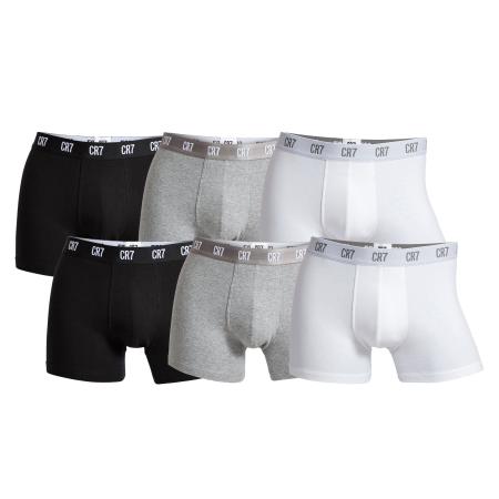 CR7 CR7 - Cristiano Ronaldo Boxershorts lichtgrijs / zwart / wit