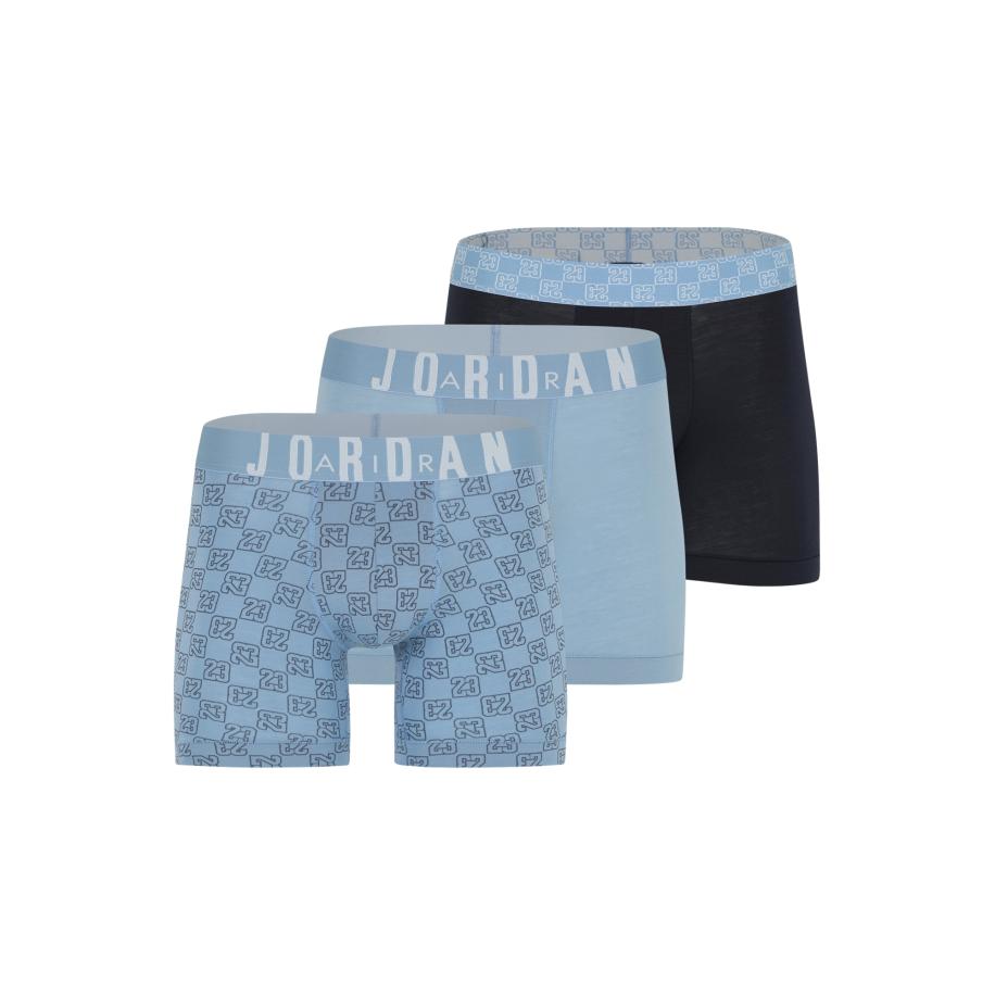 Jordan Jordan Boxershorts navy / lichtblauw / wit -