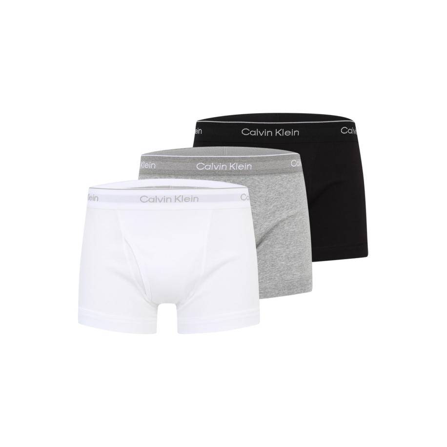 Calvin Klein Calvin Klein Underwear Boxershorts grijs gemêleerd / zwart / wit -