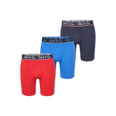 Phil & Co. Berlin Phil & Co. Berlin Boxershorts All Styles gemengde kleuren