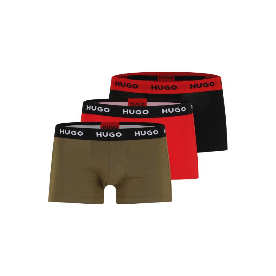Hugo Boss HUGO Boxershorts kaki / rood / zwart / wit -