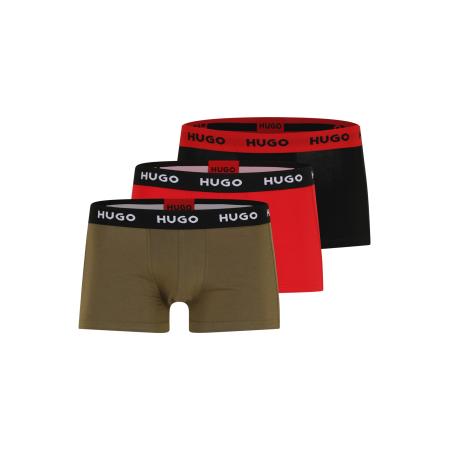 Hugo Boss HUGO Boxershorts kaki / rood / zwart / wit