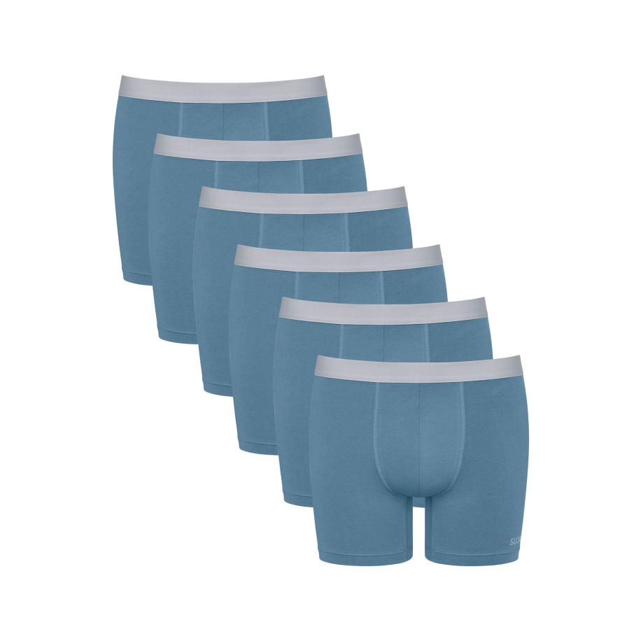 Sloggi SLOGGI Boxershorts blauw -