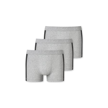 Schiesser SCHIESSER Boxershorts grijs gemêleerd / zwart