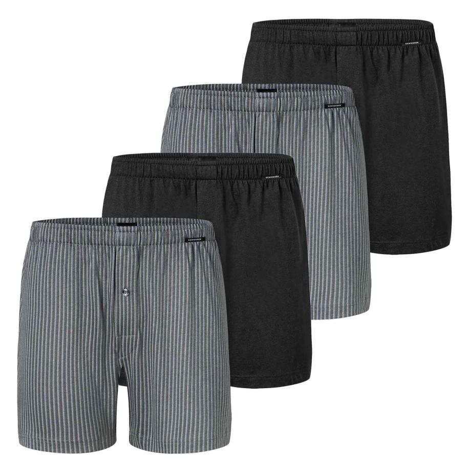 Schiesser SCHIESSER Boxershorts zwart -
