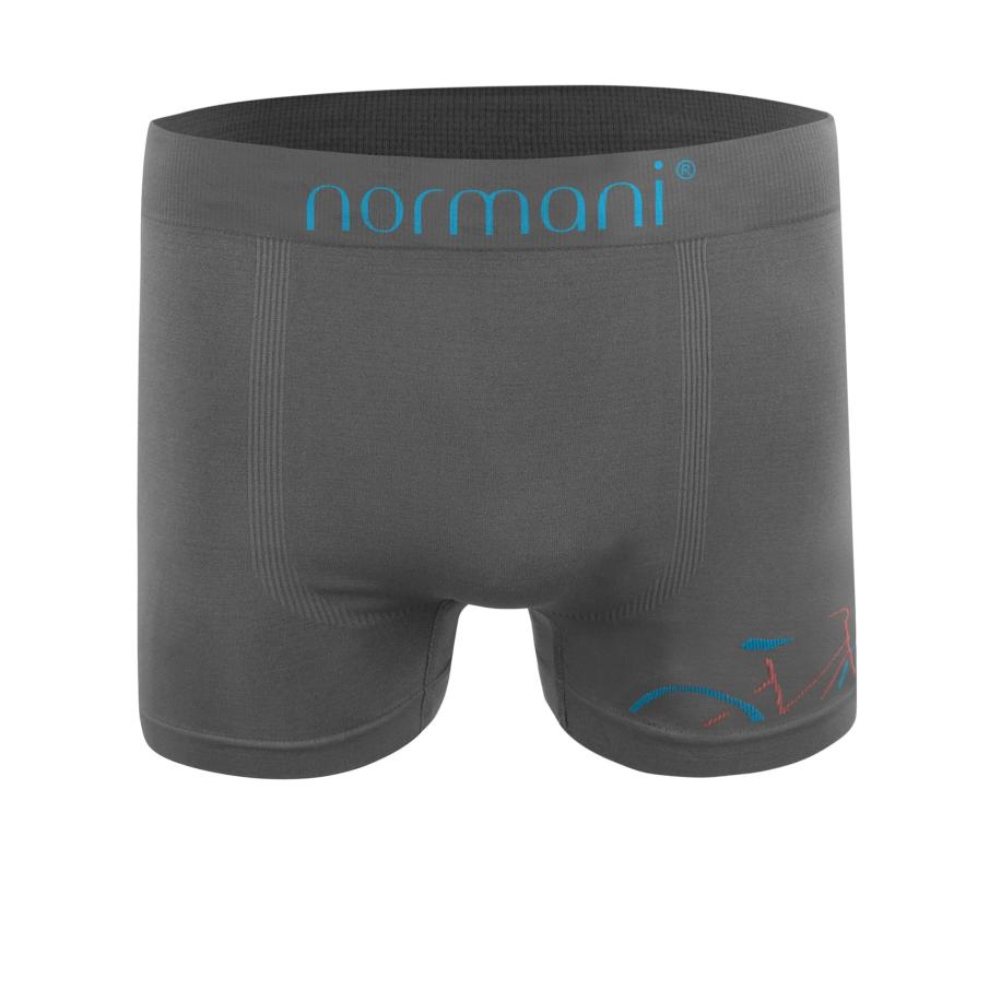 normani normani Boxershorts blauw / antraciet -