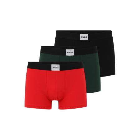 Hugo Boss HUGO Boxershorts GALAXY grijs / spar / rood / zwart