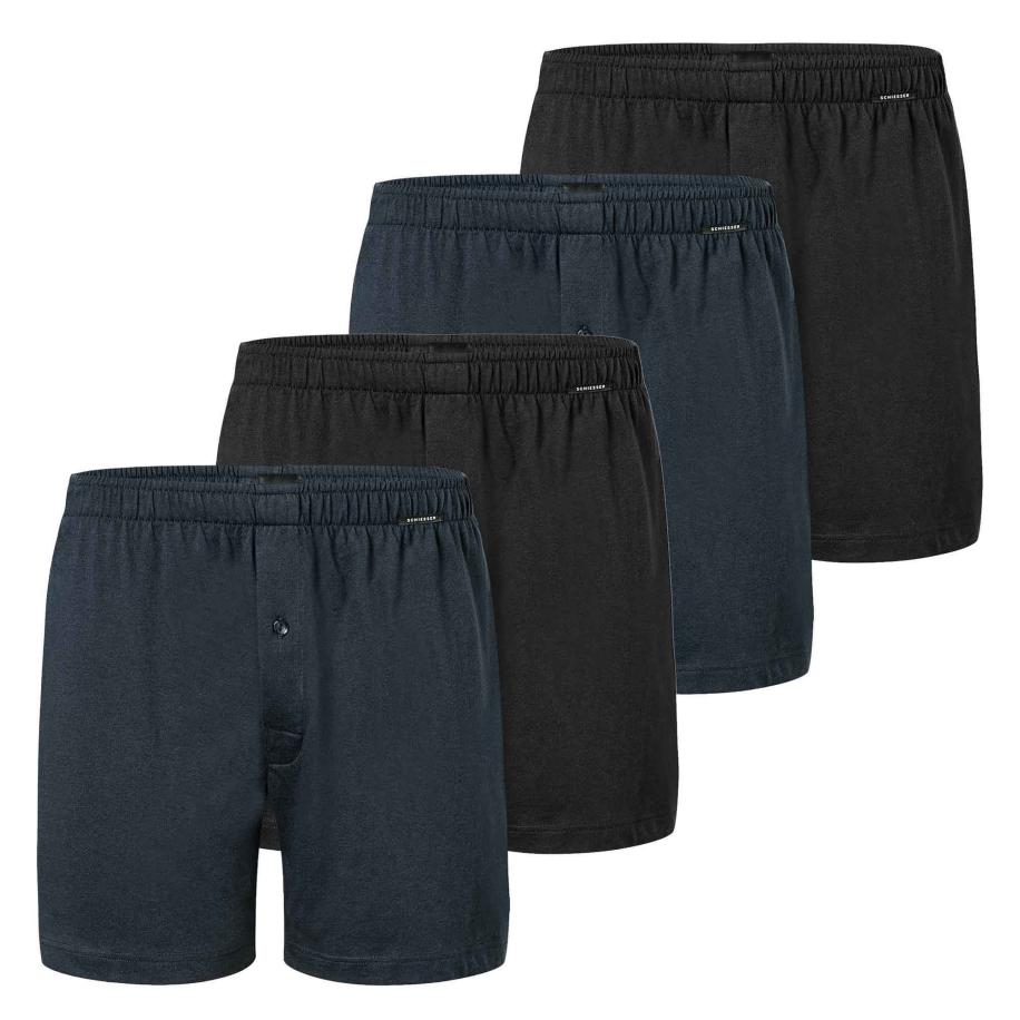 Schiesser SCHIESSER Boxershorts zwart -