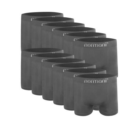 normani Boxershorts donkergrijs / wit