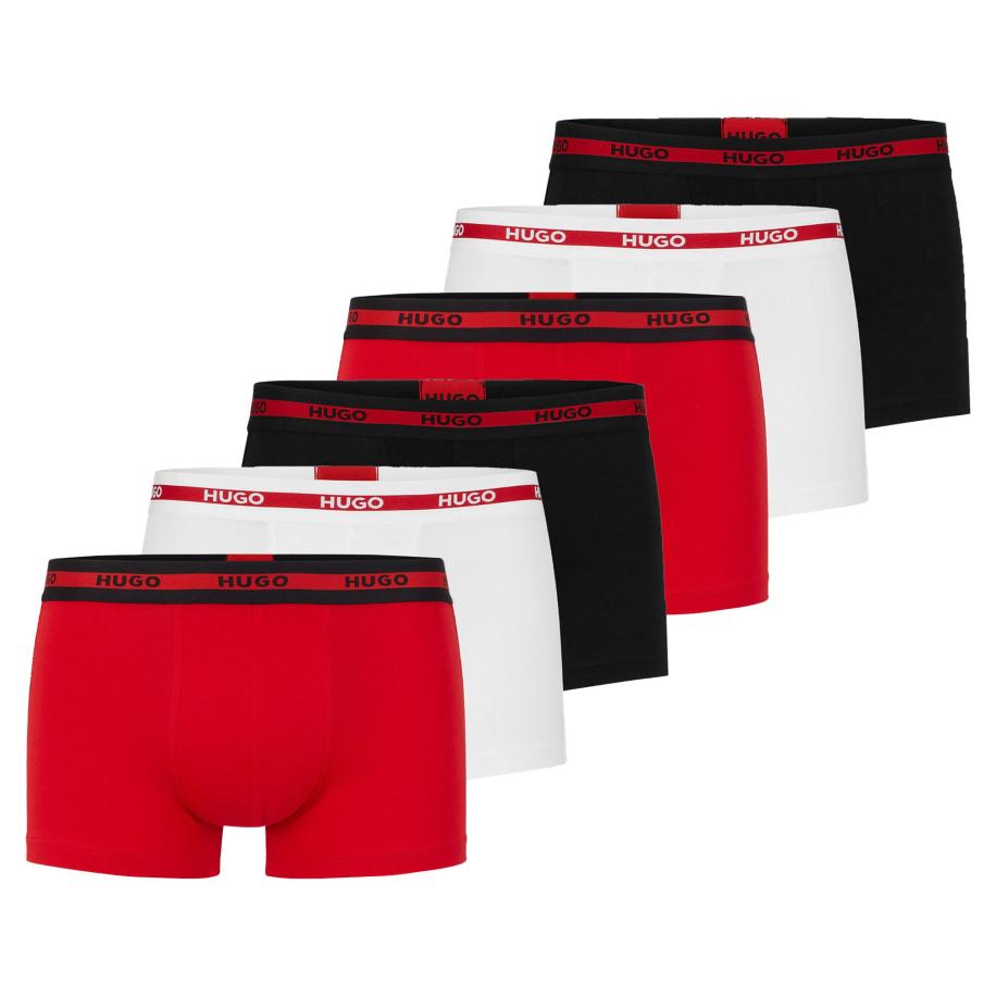 Hugo Boss HUGO Boxershorts rood / zwart / wit -
