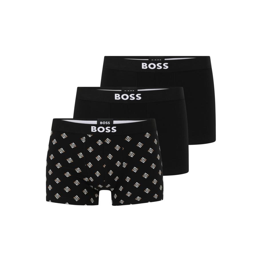 Hugo Boss BOSS Boxershorts bruin / zwart / wit -