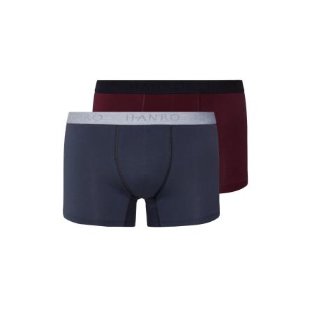 Hanro Hanro Boxershorts Essentials blauw / grijs / bordeaux / zwart
