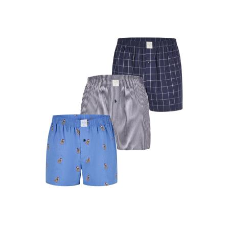 MG-1 MG-1 Boxershorts Sugar Cane blauw / donkerblauw