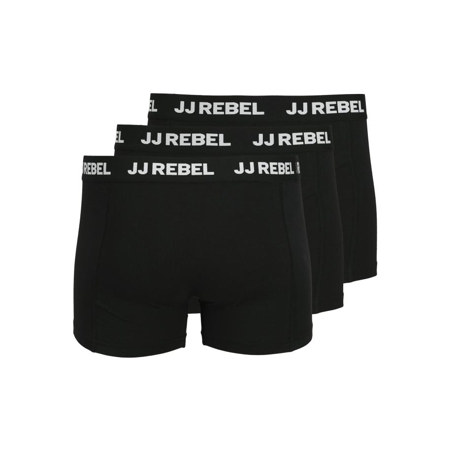 JJ Rebel JJ Rebel Boxershorts zwart / wit -