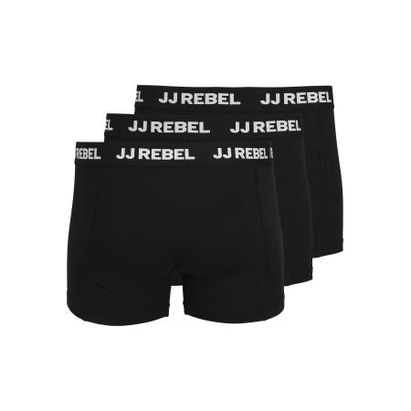 JJ Rebel JJ Rebel Boxershorts zwart / wit