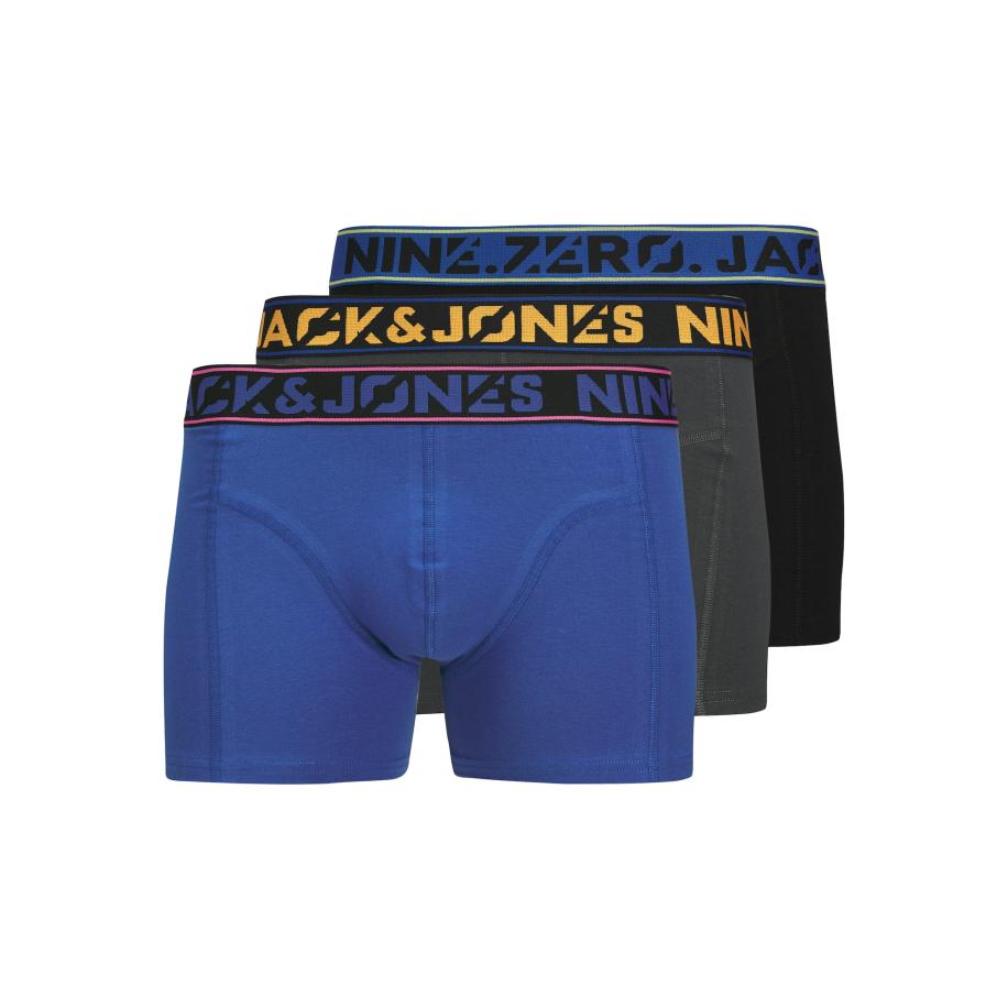 Jack & Jones JACK & JONES Boxershorts JACNine.Zero royal blue/koningsblauw / geel / aardetinten / zwart -