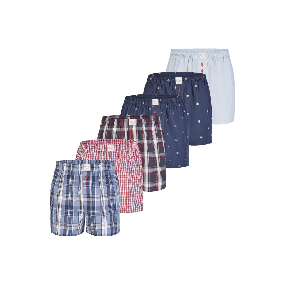 Phil & Co. Berlin Phil & Co. Berlin Boxershorts Classic Sets gemengde kleuren -
