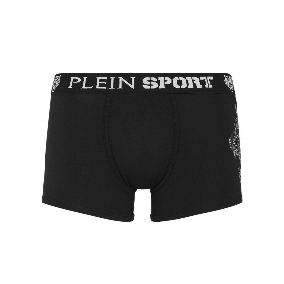 Plein Sport Plein Sport Boxershorts Tiger zwart / wit -