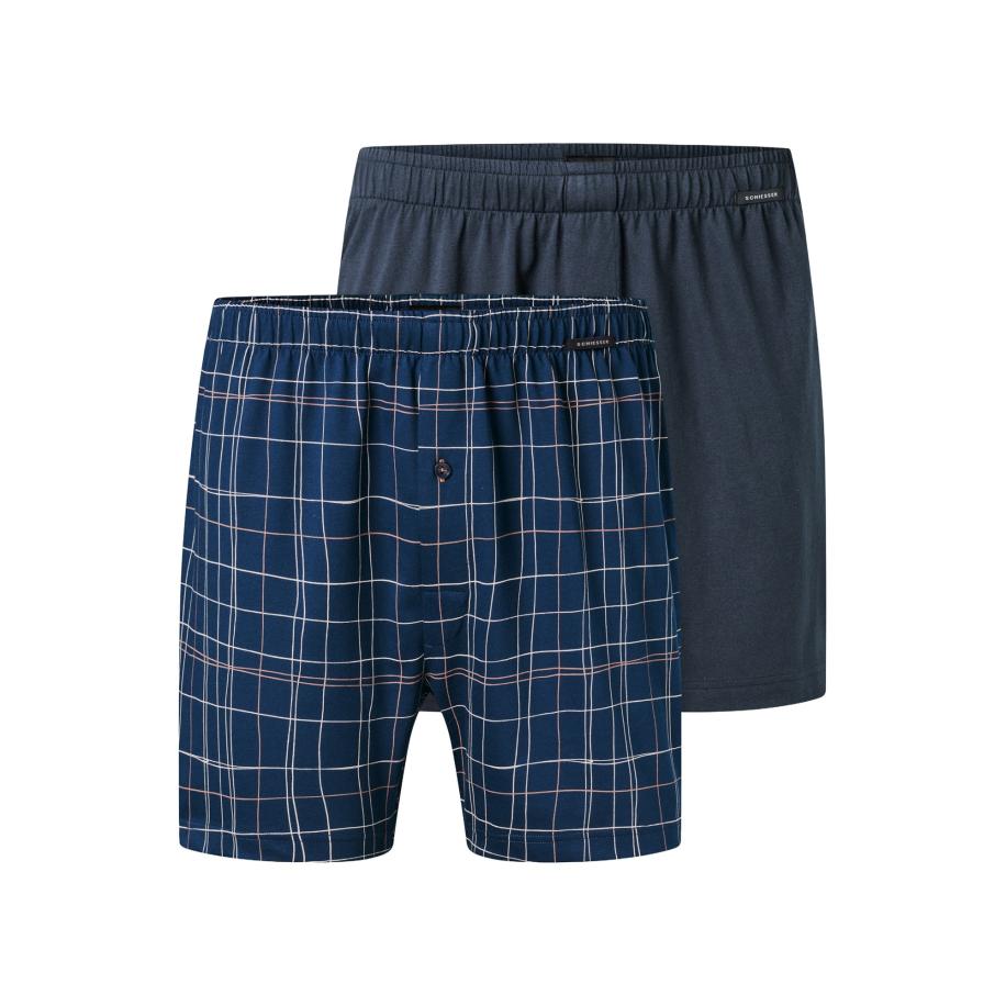 Schiesser SCHIESSER Boxershorts Basic navy / nachtblauw -