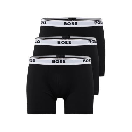Hugo Boss BOSS Boxershorts Power lichtgrijs / zwart / wit