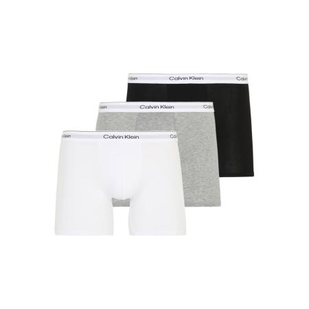 Calvin Klein Calvin Klein Underwear Boxershorts stone grey / zwart / wit