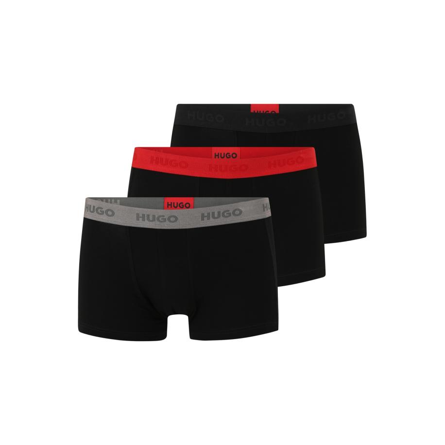 Hugo Boss HUGO Boxershorts grijs / antraciet / rood / zwart -