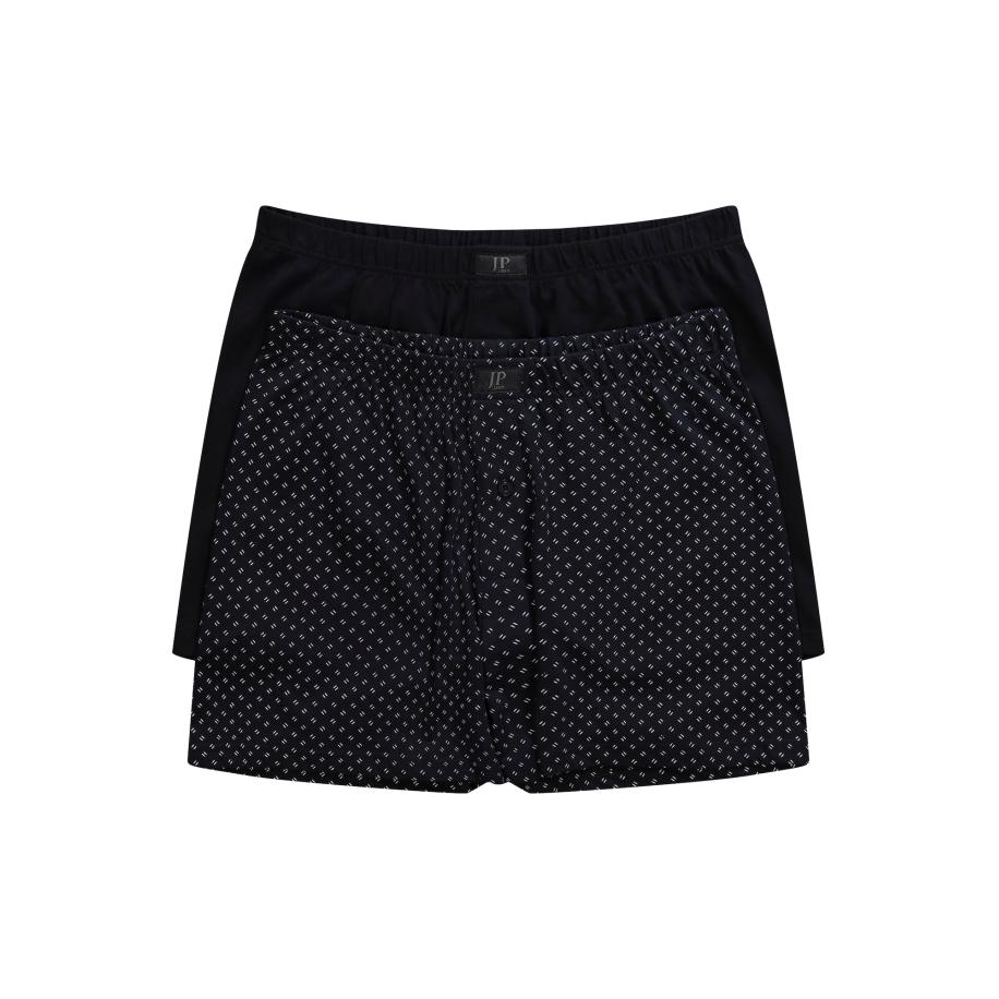 JP1880 JP1880 Boxershorts marine / zwart / wit -