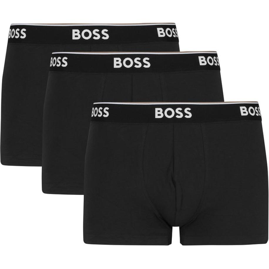 BOSS Korte Boxershorts Power 3-Pack Zwart 1 Zwart