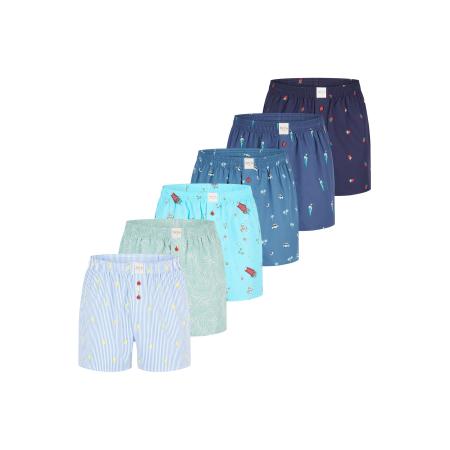 Phil & Co. Berlin Phil & Co. Berlin Boxershorts Classic Sets gemengde kleuren