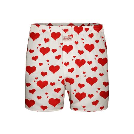 Sugar Pine Sugar Pine Boxershorts Webboxershorts weit Motive Print wit