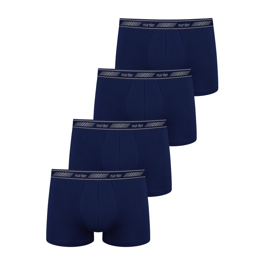 Nur Der Boxershorts marine / grijs Blauw