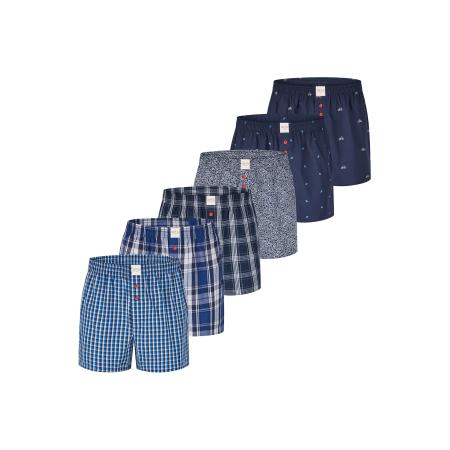 Phil & Co. Berlin Phil & Co. Berlin Boxershorts Classic Sets gemengde kleuren