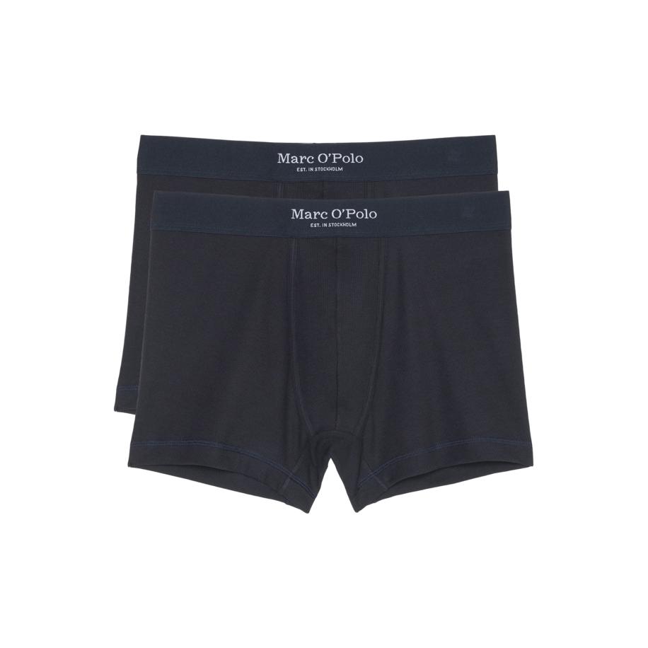 Marc O'Polo Marc OPolo Boxershorts Iconic Rib blauw -