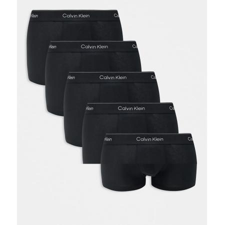 Calvin Klein - Icon - Set van 5 boxershorts van stretchkatoen in zwart