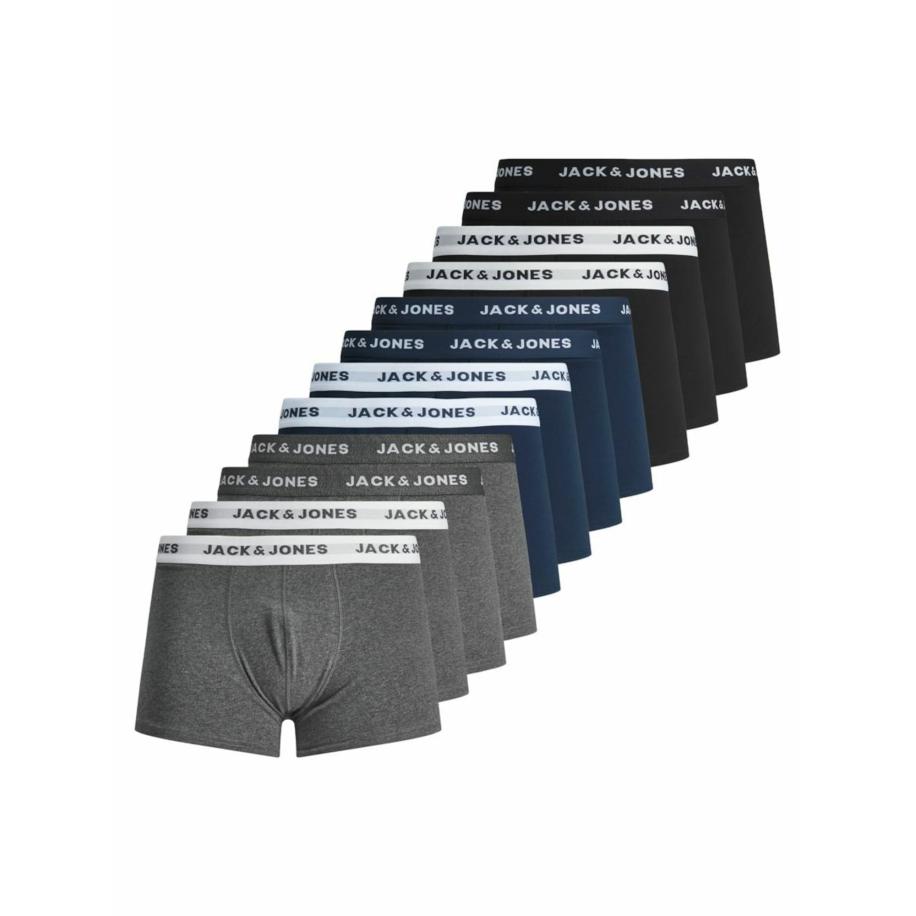 Jack & Jones JACK & JONES Boxershorts marine / grijs / zwart / wit -