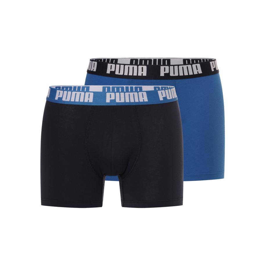 Puma PUMA Boxershorts royal blue/koningsblauw / grijs / zwart -