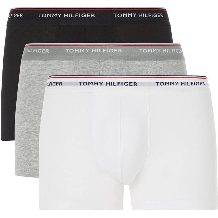 Tommy Hilfiger Boxer 3-Pack Black/White/Grey Grijs