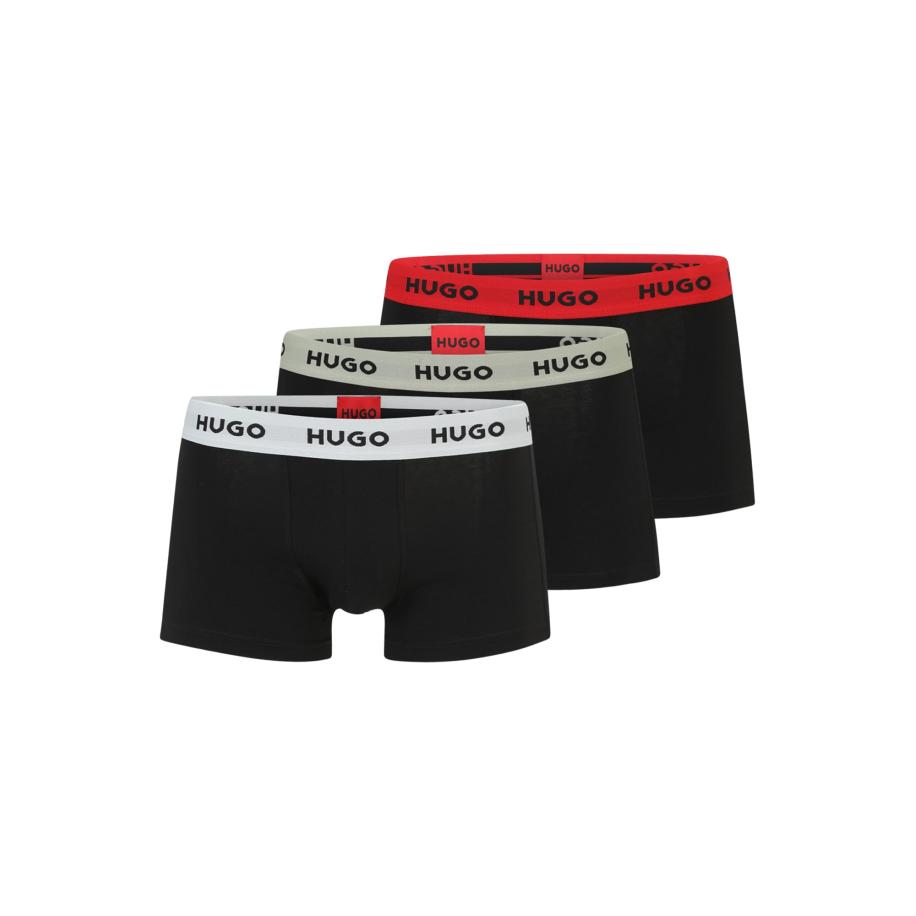 Hugo Boss HUGO Boxershorts lichtgrijs / lichtgroen / rood / zwart -