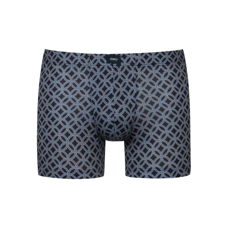 Mey Mey Boxershorts Regular Circle donkerblauw / zwart -
