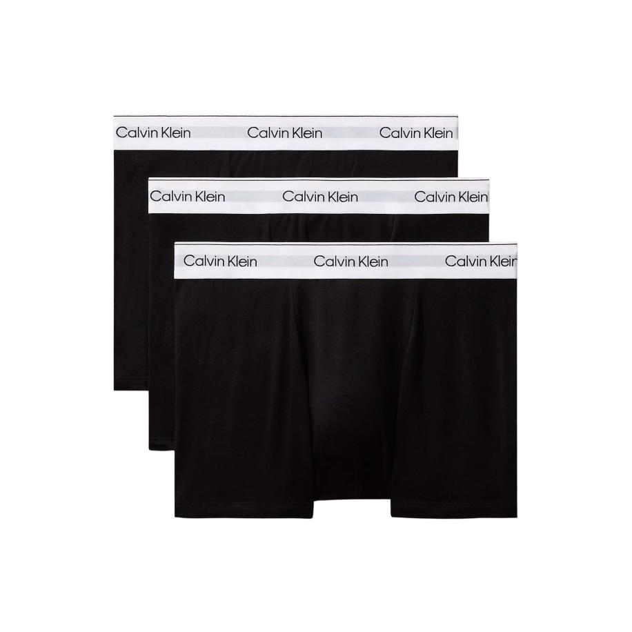Calvin Klein 3 Pack Relaxed Dart Trunk Boxers Zwart