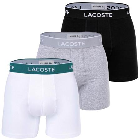Lacoste LACOSTE Boxershorts grijs gemêleerd / petrol / zwart / wit