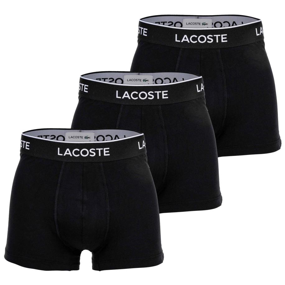 Lacoste LACOSTE Boxershorts zwart / wit -