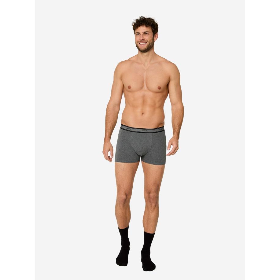 Nur Die Nur Die Boxershorts donkergrijs / zwart -